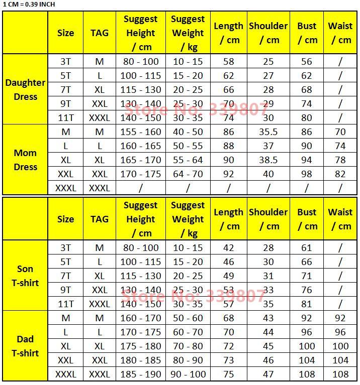 Star Patterned Family Matching Dress