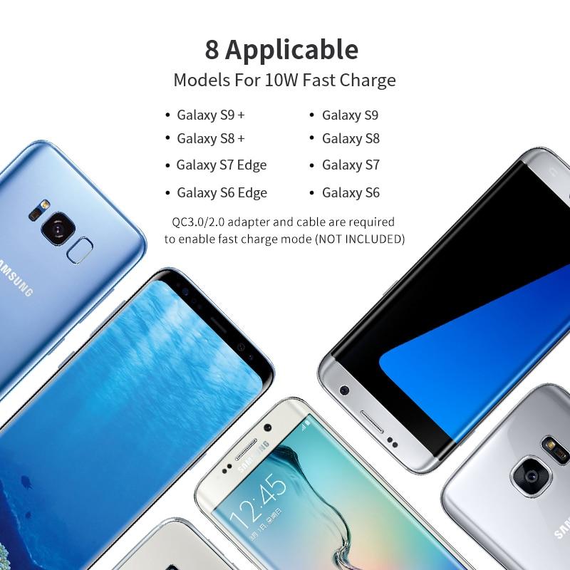 Baseus Car Mount Qi Wireless Charger For iPhone XS Max X XR 8 Fast Wireless Charging Car Phone Holder For Samsung Note 9 S9 S8