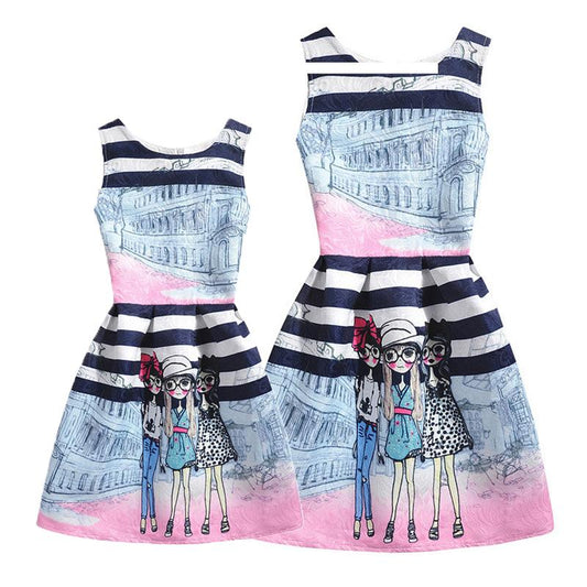 Sleeveless Summer Party Dress