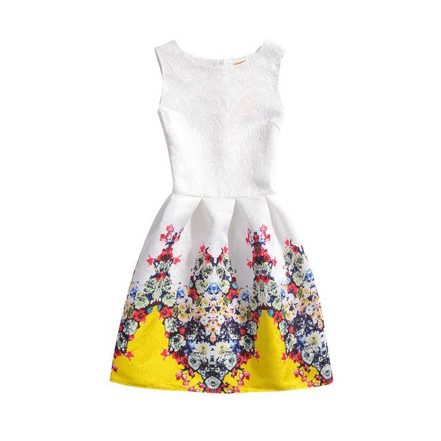 Sleeveless Summer Party Dress