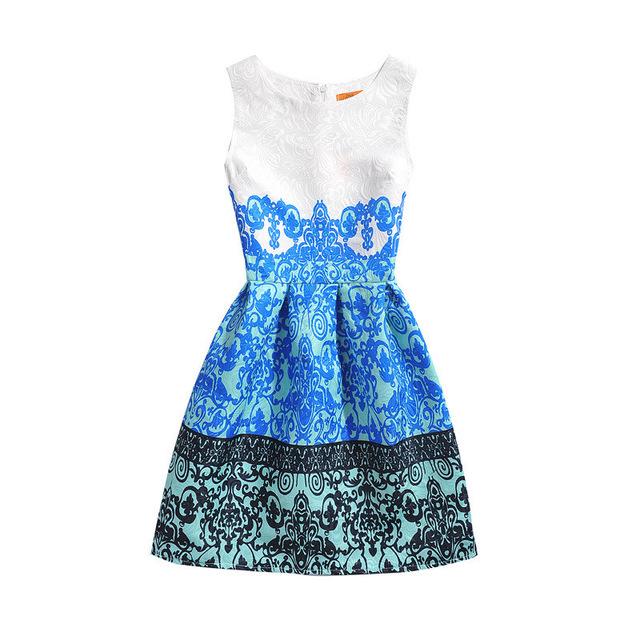 Sleeveless Summer Party Dress