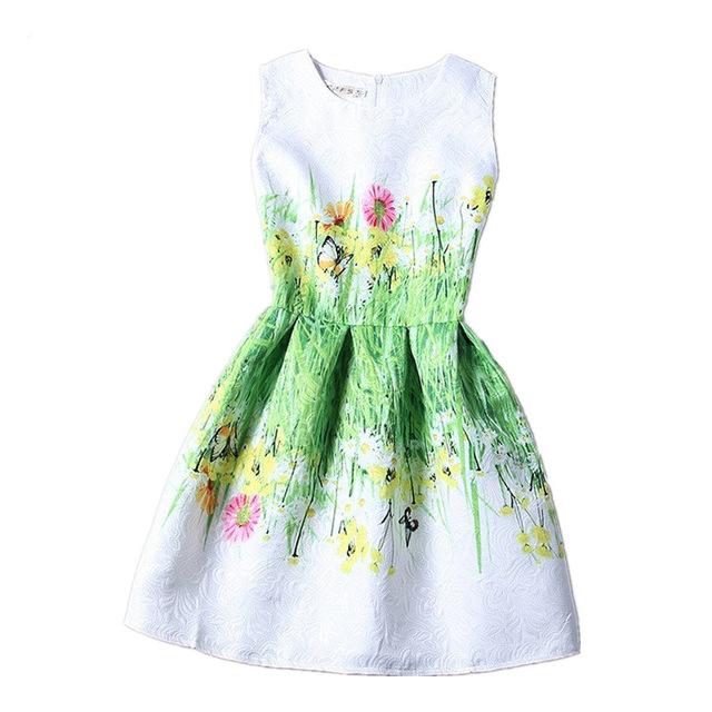 Sleeveless Summer Party Dress
