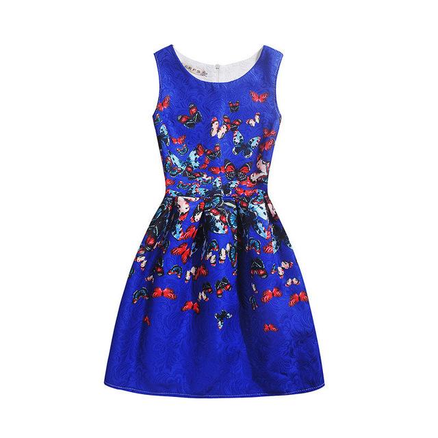Sleeveless Summer Party Dress
