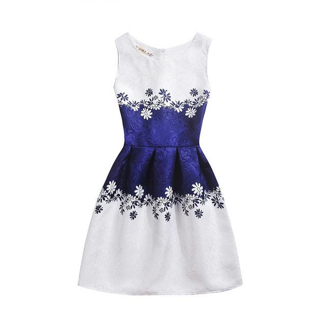 Sleeveless Summer Party Dress