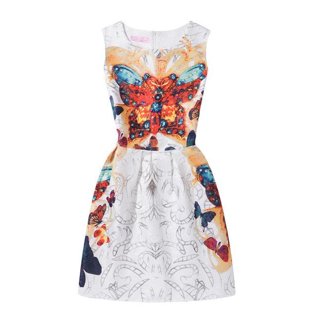 Sleeveless Summer Party Dress