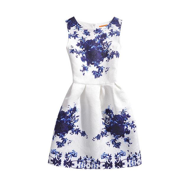 Sleeveless Summer Party Dress