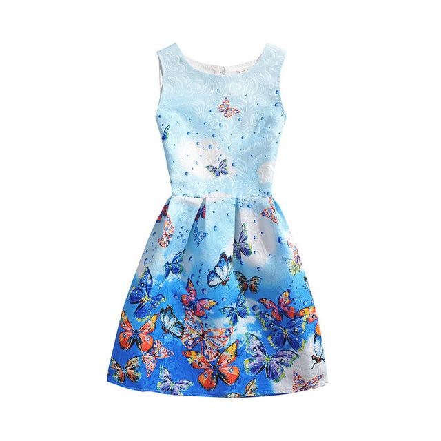 Sleeveless Summer Party Dress