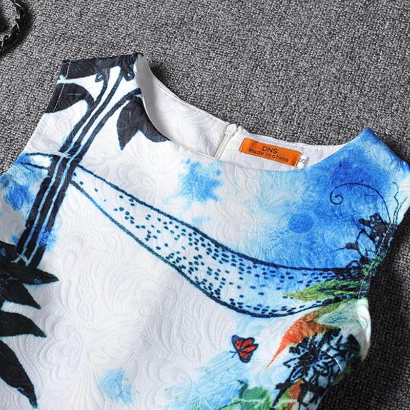 Sleeveless Summer Party Dress