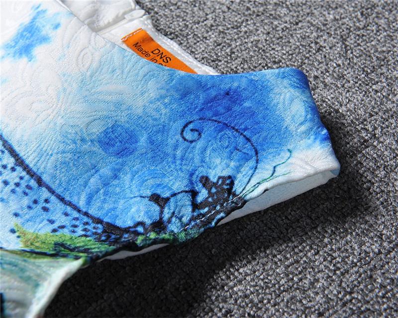 Sleeveless Summer Party Dress