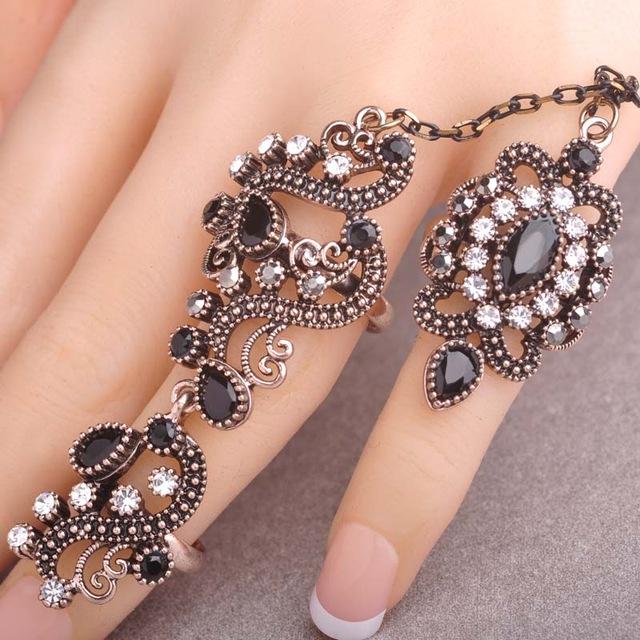 Turkish Two Finger Rings