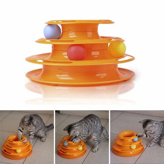 Triple Play Disc Cat Toy