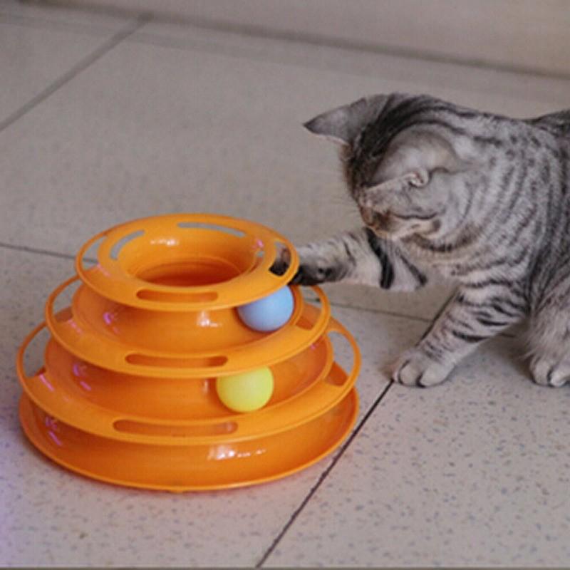 Triple Play Disc Cat Toy