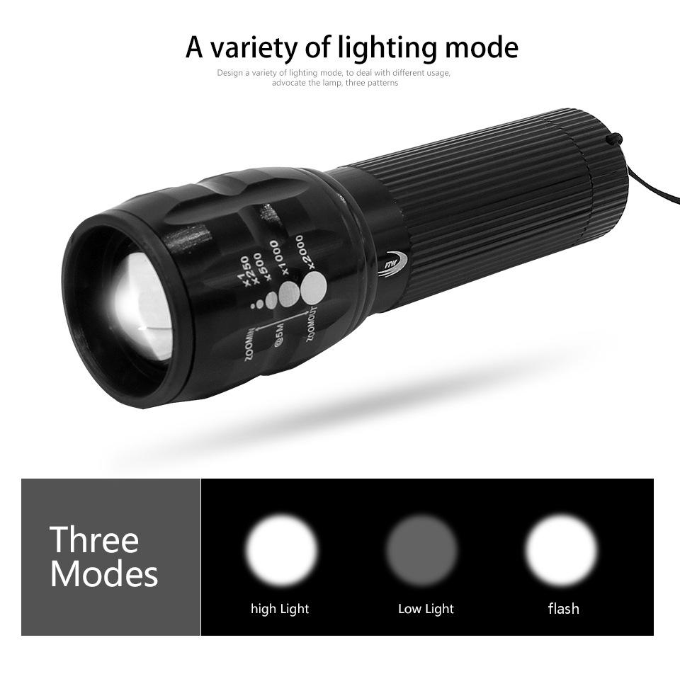 Bicycle Light 7 Watt 2000 Lumens 3 Mode Waterproof