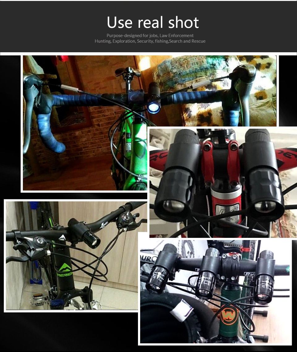 Bicycle Light 7 Watt 2000 Lumens 3 Mode Waterproof