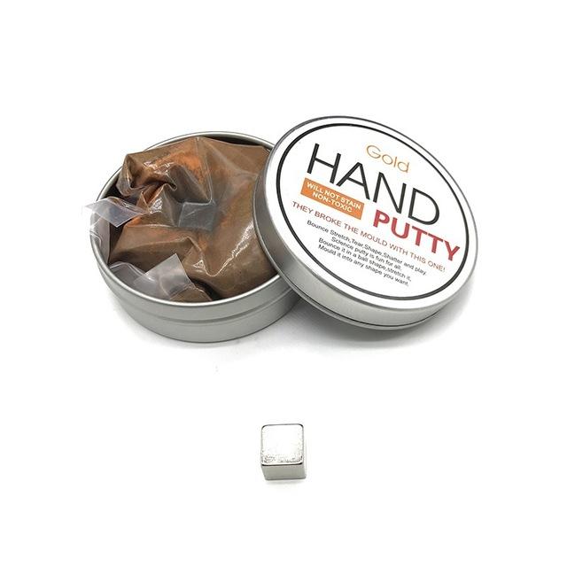 Magnetic Rubber Slime Gold Toy Royal15