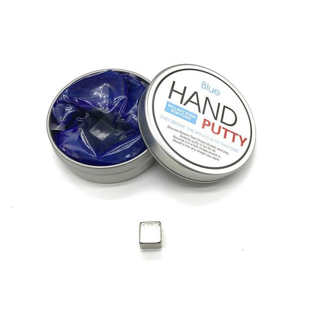 Magnetic Rubber Slime Blue Toy Royal15