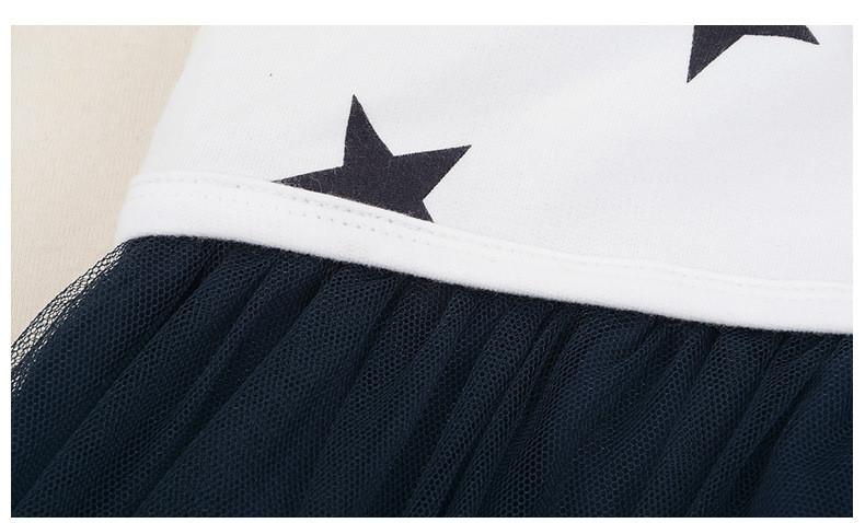 Star Patterned Family Matching Dress