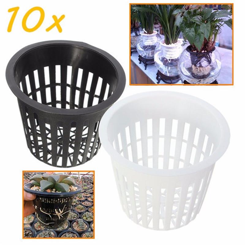 Hydroponic Plastic Mesh Baskets Planter Royal15