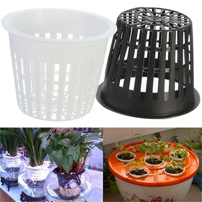 Hydroponic Plastic Mesh Baskets Planter Royal15