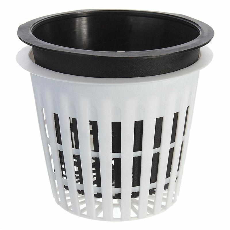 Hydroponic Plastic Mesh Baskets Planter Royal15