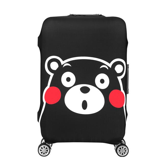 Cute Cartoon Trolley Suitcase Cover