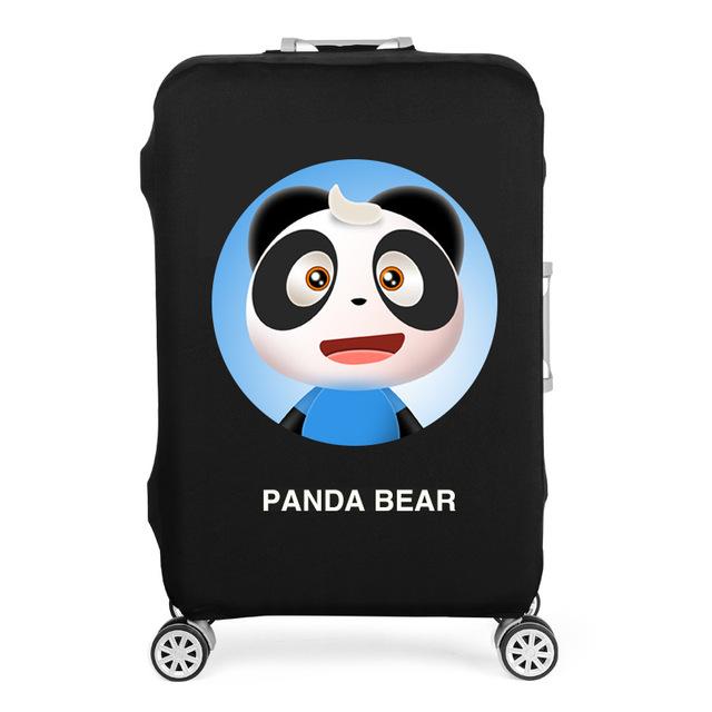 Cute Cartoon Trolley Suitcase Cover