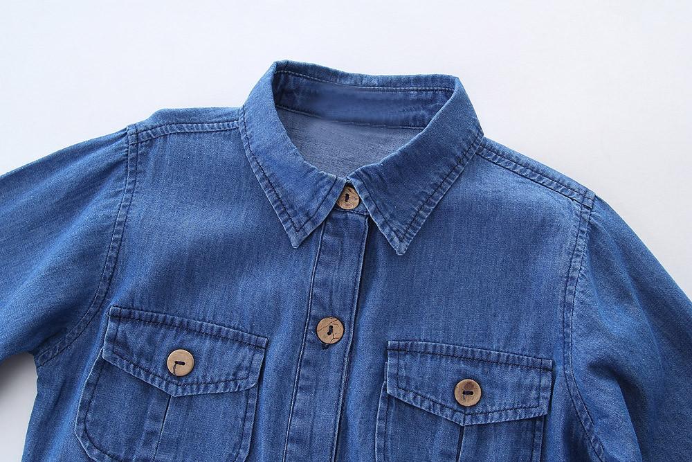 Denim T-Shirt Top and Skirt Dress