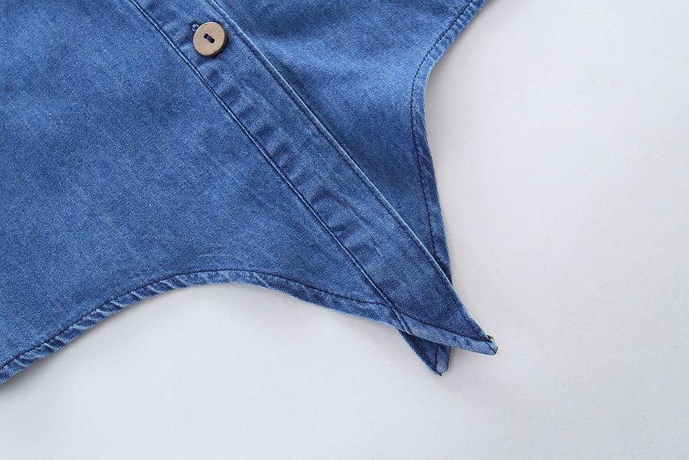 Denim T-Shirt Top and Skirt Dress