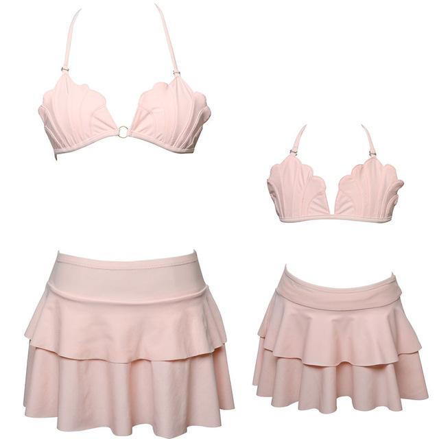 Mommy And Me High waist swimsuit