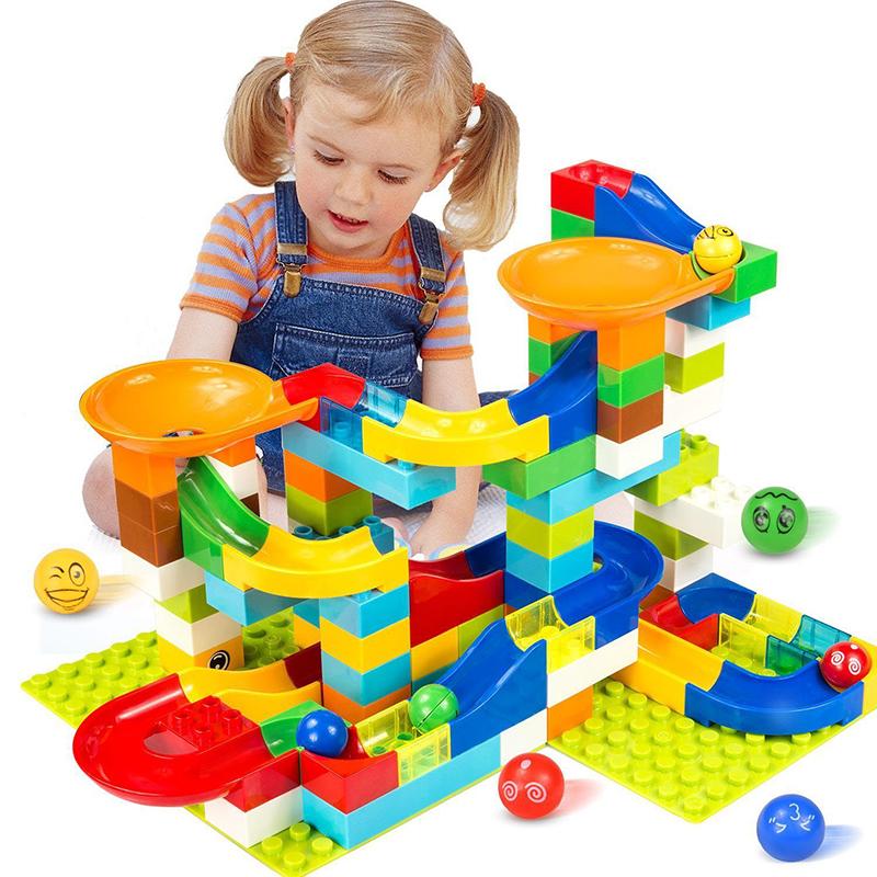 Marble Race Maze Ball Track Building Blocks