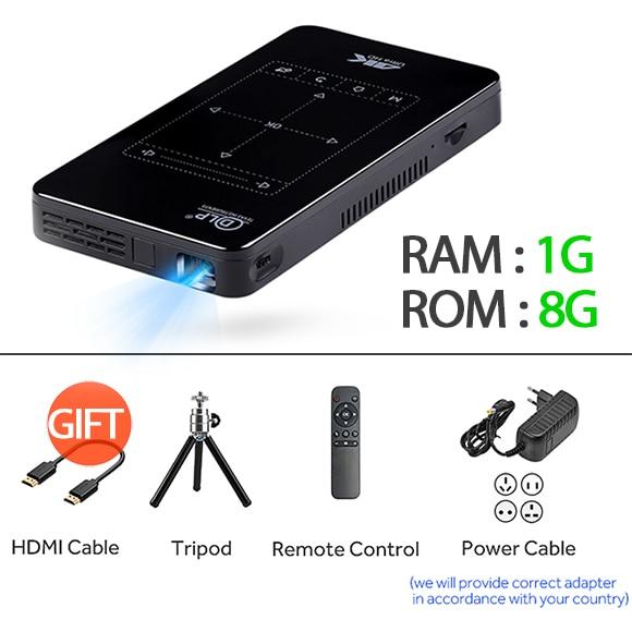 Mini Android Projector with Built-in WiFi / Bluetooth